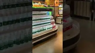 Commercial  supermarket freezer