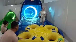 Snow Storm Water Slide at Alpamare Scarborough