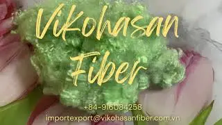 15D HS Green Vikohasan Fiber