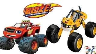 Blaze and the Monster Machines Adventures and Surprises, Monster Dome Race, Crusher, Toys