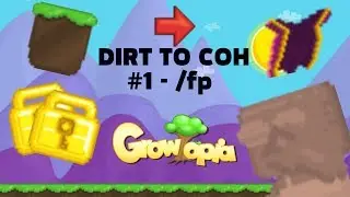 GROWTOPIA DIRT TO CLOAK OF HOVERATION #1 - /fp