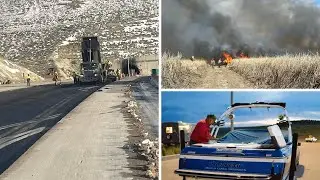 AROUND WYOMING:  I-80 Tunnel Repair, Fire Burn Project, and Invasive Species Training