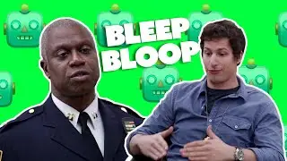 Peralta Meets Holt: The Robot Captain | Brooklyn Nine-Nine | Comedy Bites