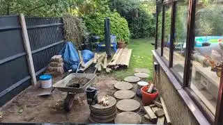 Garden Office Decking Build - Day 2.5: Buttery Bitumen Base