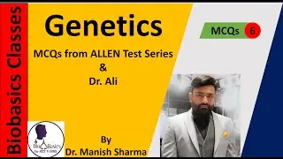 Genetics MCQ from Allen test series and Dr Ali Book NEET