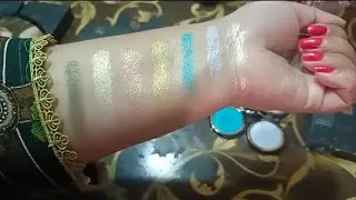 st London eye shadow review / sweet touch cosmetics @Evernew salon X Vlogs