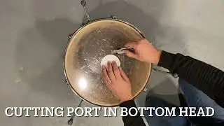 1 Minute Drum hack comparing changes to resonant bottom head