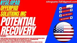 OPAD STOCK : POTENTIAL RECOVERY | OFFERPAD SOLUTIONS STOCK