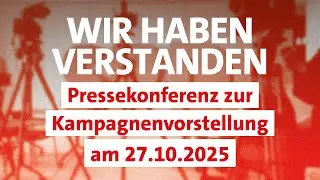 Wir haben verstanden | Pressekonferenz der NRWSPD