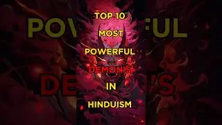 Top 10 most powerful Demon's in Hinduism 🔥#shortsfeed #top10 #shorts #facts #demon #aktop100