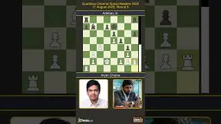 Aryan Chopra vs B. Adhiban | Quantbox Chennai Grand Masters 2025 | Round 5