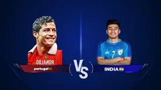 FULL MATCH | INDIA VS PORTUGAL|RONALDO VS SUNIL CHETRI | WORLDCUP QUALIFICATION 2024 less