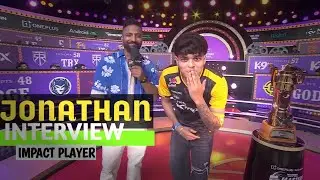 Jonathan INTERVIEW 🔥 reply why he is choose impact player#jonathangaming #bgm #godlike #interview 