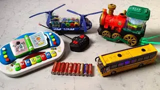 Unboxing Gear transport helicopter rc stuntcar battery operated police car review test performance 