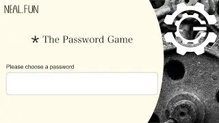 The Password Game
