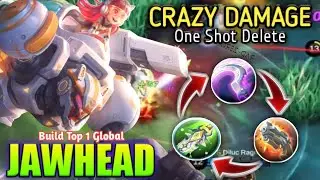 Jawhead New Build Insane LifeSteal (AUTOWIN) - Build Top 1 Global Jawhead! MLBB