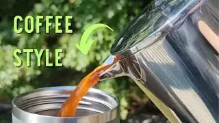 Stainless Steel Secura French Press Makes Great Coffee!