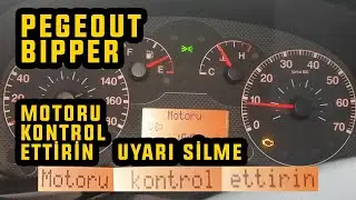 Motoru Kontrol Ettirin Uyarısı Silme Yöntemi (Pegeout Bipper 1.4 HDI)