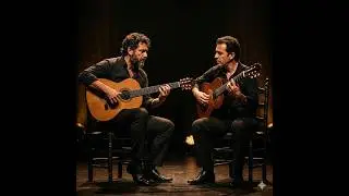 Flamenco guitar Duo -  Anoush Saadat & Vicente Santiago - Alegr&iacute;as de C&aacute;diz
