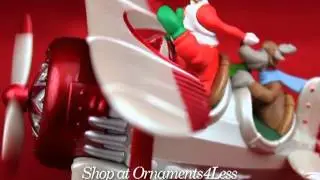 Hallmark Keepsake Magic Ornament 2012 Santa's Rooftop Racer, Ornaments4Less