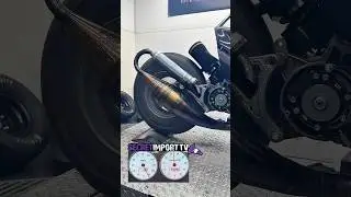 Powerful project RC-ONE 94cc on the dyno, featuring a nice Malossi MHR racing exhaust!
