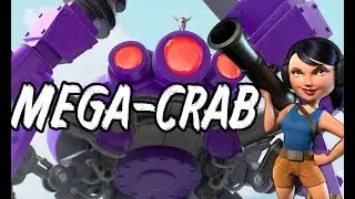 Boom Beach Mega Crab Stage 1 Normal Walkthrough