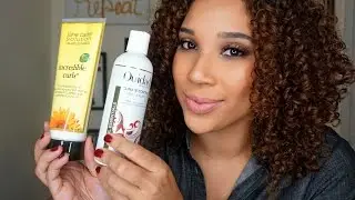 CURLY COCKTAIL | Jane Carter Solutions Incredible Curls + Ouidad Climate Control Heat & Humidity Gel