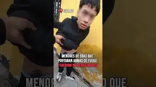 Callao: &iexcl;Menores cayeron con armas!
