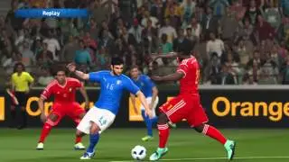 Pro Evolution Soccer 2016 - DLC EURO 2016 - FULL MANUAL - Italia vs Belgium - 2t