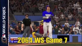 2064 WORLD SERIES Game 7 / Salt Lake Mustangs @ Tybee Griffins / MLB The Show 25