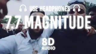 7.7 magnitude 8D audio | karan aujla | ikky | #latestpunjabisong #trending #punjabisong #karanaujla 