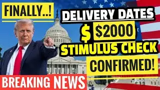 CONFIRMED🔥$2000 Stimulus Checks💰ARRIVING Immediately if?🎉+Social Security FEB Pay📈 SSI,SSDI?✅