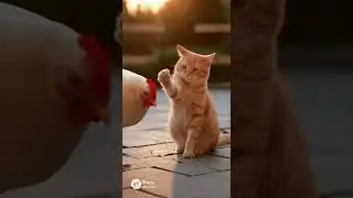 Ai Cat Cooking #cat #catlovers #ai