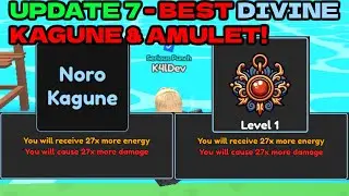 I Got The Best Divine Amulet & The Best Divine Kagune In Update 7 Anime Punch Simulator