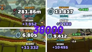 38000 points tutorial in ( BILL OUT OF HECK ) new team event - Hill Climb Racing 2