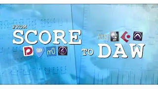 How to Transfer a Score to a DAW?