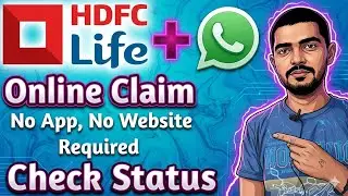 Hdfc life policy claim online | How to get hdfc life policy claim by using WhatsApp #hdfclife #claim