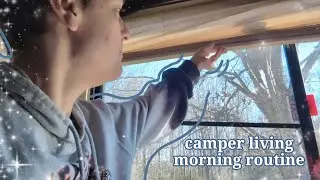 2026 Morning Routine - camper living while chronically ill