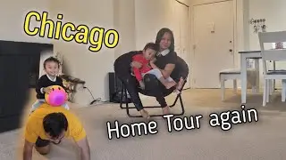 Apartment tour| Our home tour in Chicago| Home Tour| Assamese Vlog|