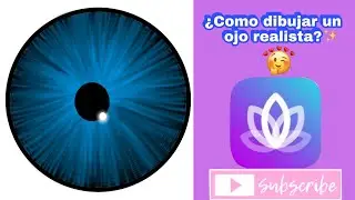 &iquest;C&Oacute;MO DIBUJAR  UN OJO REALISTA ?🤔/COLOR YOUTUBE