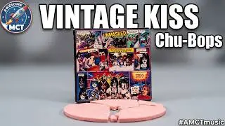 💋😚 💽🍬😋 KISS Unmasked Bubblegum LP 1980 года, винтажная поп-культура, коллекционные Chu-Bops 😋🍬🎶🎵