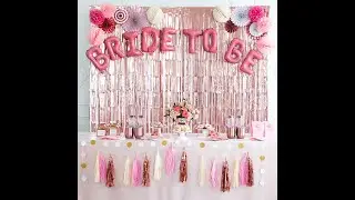 Bridal Shower Decoration at Home ideas