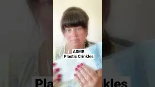 ASMR Plastic Crinkles #gentleasmr #asmrplastic
