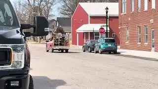 Winamac Fire Department Engine 7 responding
