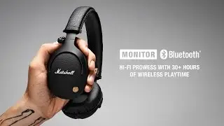 Marshall - Monitor Bluetooth Headphone - Full Overview