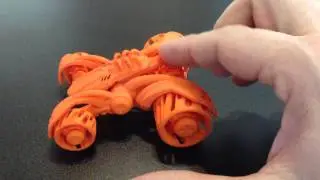 Double Shock  3D printed car