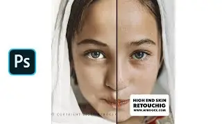 High End Skin Retouching Photoshop  Tutorials - Afrogfx.com