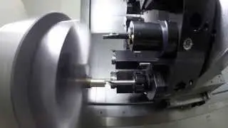 CNC afdraaien met aangedreven gereedschappen Boren Tappen