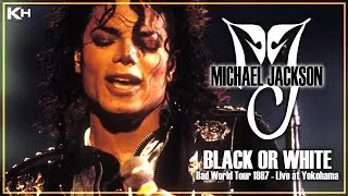 Michael Jackson - Black Or White - Live at Yokohama, 1987 (Bad World Tour) [FANMADE]