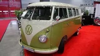 1961 Volkswagen T1 Bus - Exterior and Interior - Retro Classics Stuttgart 2019